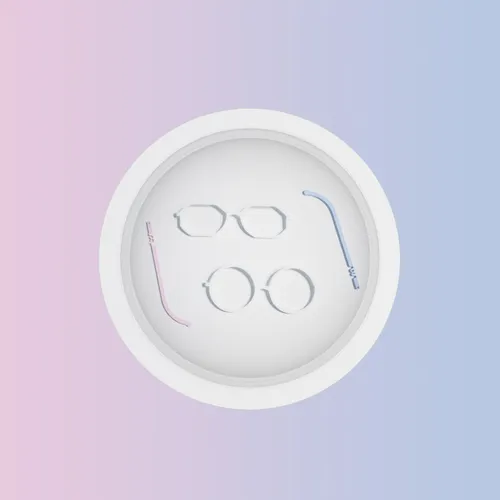 Pink to blue transition