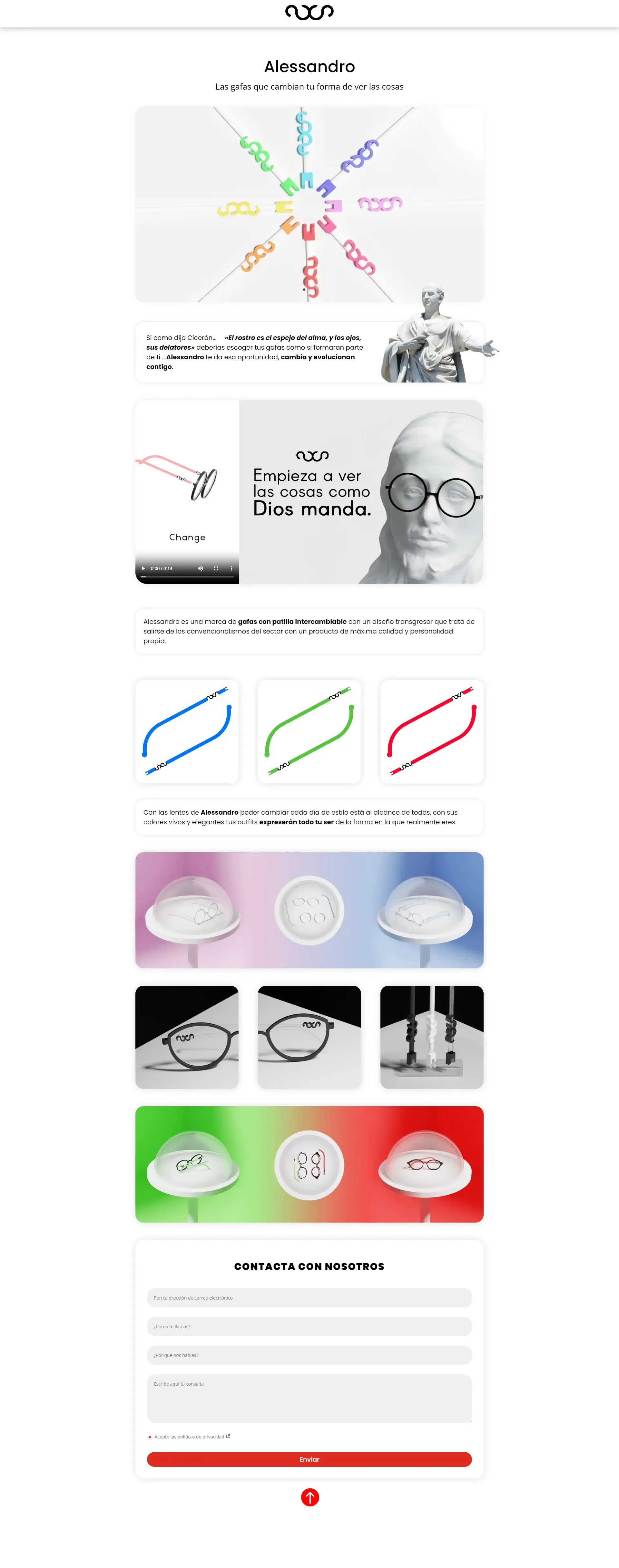 What the website could look like